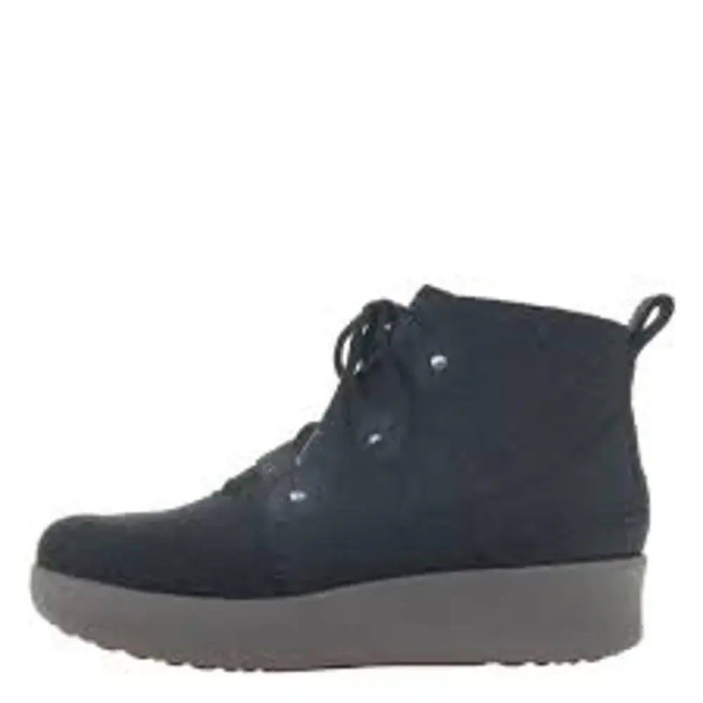 OTBT Defend Women’s Platform High Top Shoes – Black, Water-Resistant Wool10 M - Picture 2 of 3